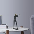 thumbnail image 2 of Deportes Escultura Estantería Estantería Estatua Decoración Adornos Tiroteo Sunnimix Figurilla abstracta, 2 of 7