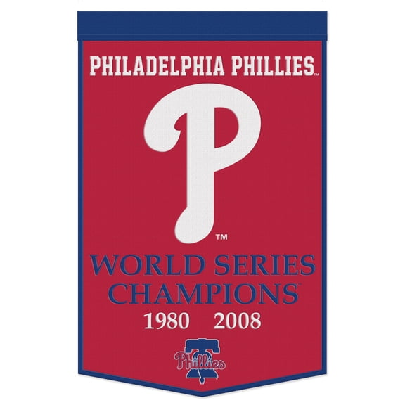 WinCraft Philadelphia Phillies 24" x 38" Championship Banner