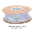 thumbnail image 1 of Shisuyan Crafts Making Ribbon Festival Craft Decoration Dreamy Purple 1 Roll, 1 of 8