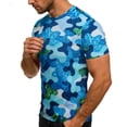 thumbnail image 6 of BVOFAR Mens and Womens T Shirts Slim Fit Camo Short Sleeve T-Shirt Crewneck Novelty Graphic Tees Casual Summer Camouflage Tops Camouflage S, 6 of 9