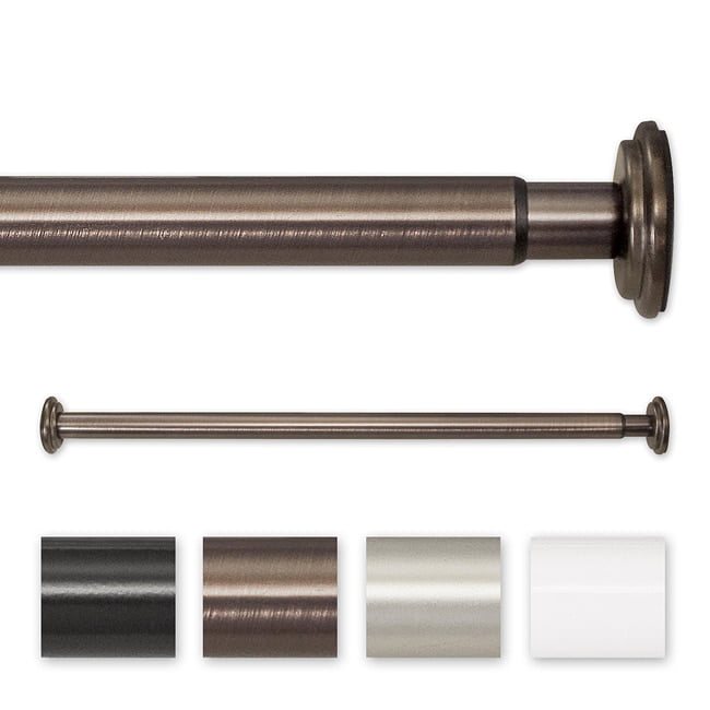 Mount Curtain Rod, Spring Loaded Rod For Curtains