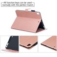 thumbnail image 7 of iPad 9.7 Case 2018/2017, iPad Air 1 2 Case, Allytech Retro PU Leather Embossed Flower Slim Protective Folio Stand Cards Holder Wallet Cover for Apple iPad 9.7" 6th/5th Gen, iPad Air 1 2, Rosegold, 7 of 7