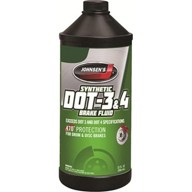 Technical Chemical 5032 32 oz Johnsen Premium DOT4 Brake Fluid 32 oz