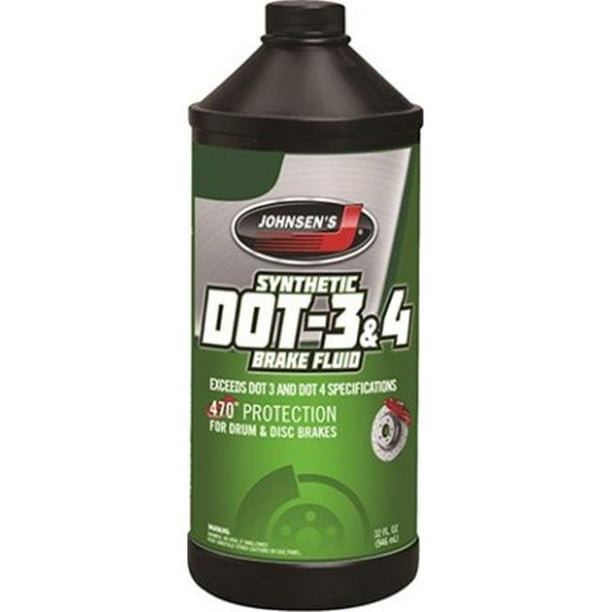 Technical Chemical 5032 32 oz Johnsen Premium DOT4 Brake Fluid 32 oz