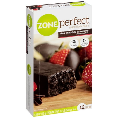 UPC 638102532862 product image for ZonePerfect Dark Chocolate Strawberry Nutrition Bars, 1.58 oz, 12 count | upcitemdb.com