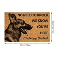 thumbnail image 3 of Fufafayo under $5 Dog Welcome Mat, Welcome Mats, Dog Themed Doormats, Front Door Entry Mats, Cute Pet Welcome Pads, Non Slip Outdoor Mats for Porch, Patio, Garage, Home Entrance, Funny Home Decor, 3 of 7