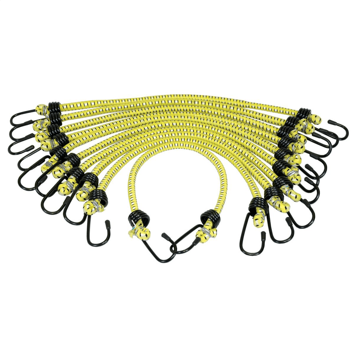K-Tool 73832 General Pupose Bungee Cord 3/8" x 30", 10 Pack