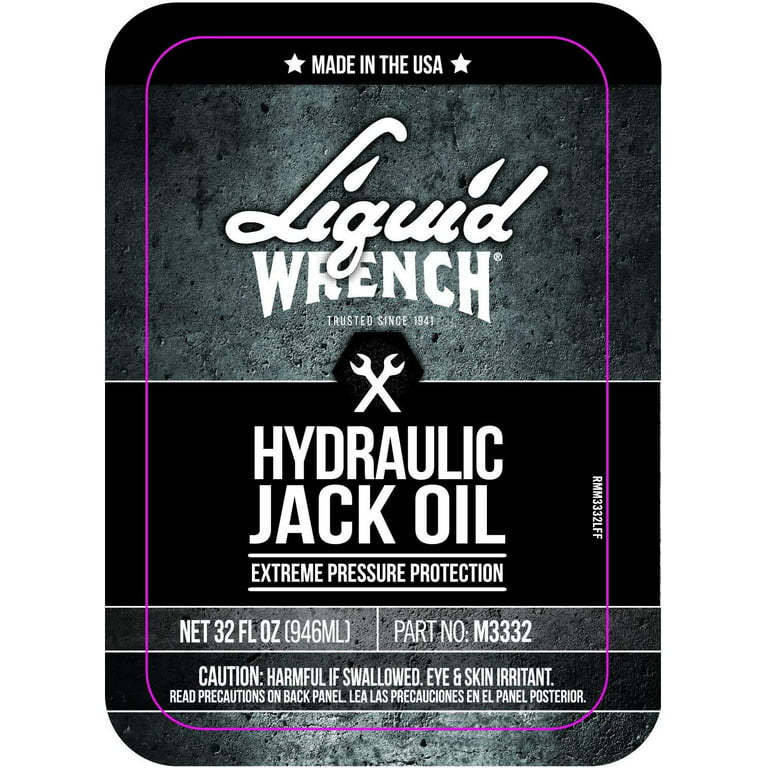 Liquid Wrench M3332-12PK Hydraulic Jack Oil - 32 oz, Case of 12 