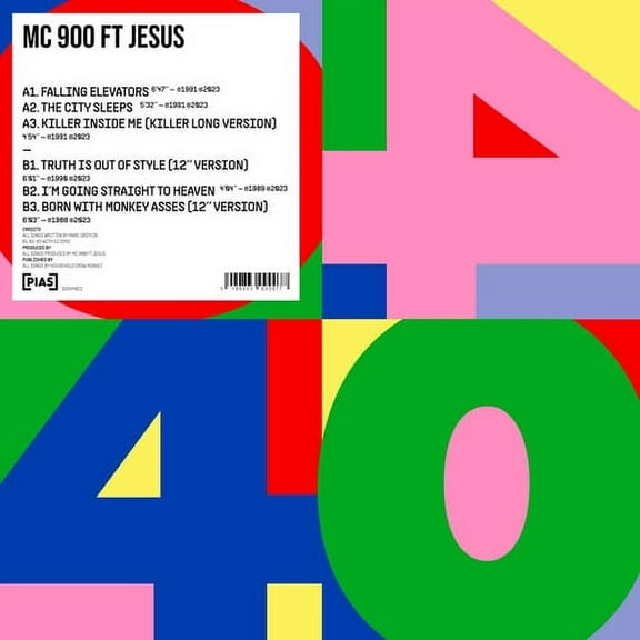 MC 900 Ft. Jesus - - PIAS 40 - Music & Performance - Vinyl