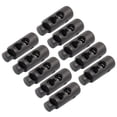 thumbnail image 1 of Unique Bargains Verrous de Cordon en Plastique Sportwear à Double Trou (Lot de 10), 1 of 1