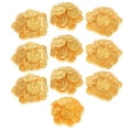 thumbnail image 1 of SHISUYAN 10 Pcs Figurines Miniatures de Pièces en Résine pour Maison de Poupée Décoration Créative de Paysage Miniature Fausse Pièce pour Décoration de Nouvel An Argent Réaliste Accessoire de Nouvel An, 1 of 8
