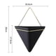 thumbnail image 5 of Maceta de pared geométrica Triangle Wall 3pc negro l m s, 5 of 5