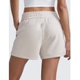 thumbnail image 2 of CRZ YOGA SoftAura Sweat Shorts for Women 4" High Waisted Casual Lounge Athletic with Pockets, 2 of 4