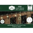 thumbnail image 6 of Indoor/Outdoor 150-Count LED Christmas Net Lights, Cool White, 6' x 4', by Holiday Time, 6 of 6