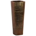 thumbnail image 1 of Urban Trends Collection 51706 Ceramic Tall Square Vase, Copper, 1 of 1