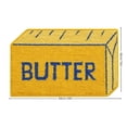 thumbnail image 2 of Clearance! Butter Rugs, 16"×24" Outdoor Entry Door Mat, Bathroom Shower Kitchen Doorway Home Decor & Funny Gift, 2 of 4