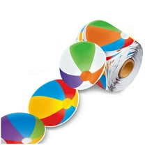 Bulletin Board Border 68.9 Feet Beach Ball Border Trim Borders for School Classroom Home Chalkboard Decoration