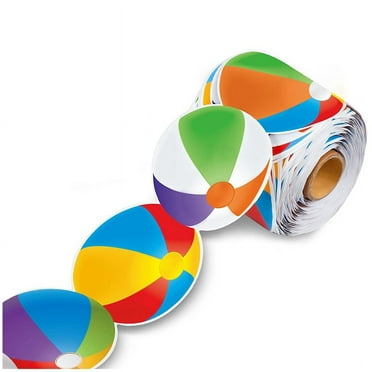 Bulletin Board Border 68.9 Feet Beach Ball Border Trim Borders for School Classroom Home Chalkboard Decoration