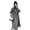 Grey, variant on BAETEUY Women's Woolen Lapel Jacket - Long Sleeve Coat with Front Pockets