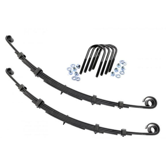 Rough Country 2.5" Front Leaf Springs for 1976-1983 Jeep CJ5 - 8007Kit