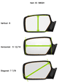 thumbnail image 5 of Door Mirror Glass, 5 of 6