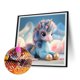 thumbnail image 2 of Cuadros Decorativos Unicornio 5D Wdftyju bricolaje ronda completa taladro diamante pintura Kit decoración del hogar de costura negro 4 estilos, 2 of 9