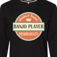 thumbnail image 4 of Inktastic Banjo Player Funny Gift Idea Long Sleeve T-Shirt, 4 of 5