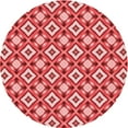 thumbnail image 1 of Ahgly Company Machine Washable Indoor Square Transitional Light Coral Pink Area Rugs, 3' Square, 1 of 7