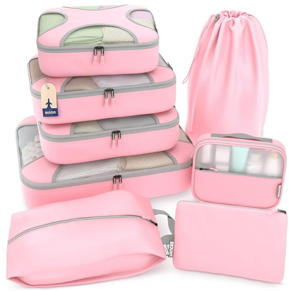 Set Shacke de 8 unidades, organizador ligero para viajes, de Packing Cubes