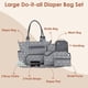 thumbnail image 5 of Set de Bolsa para Pañales TeqHome Grande Multifuncional Gris Oscuro, 5 of 7