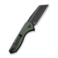 thumbnail image 3 of CIVIVI Pocket Knife for Men, ExOne Folding Knife with Flipper, 2.94" Nitro-V Reverse Tanto Blade Micarta Handle C23036-3, 3 of 8