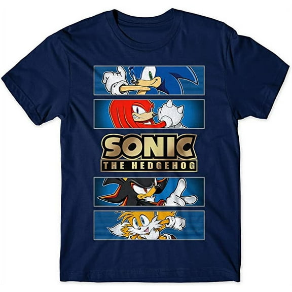 SONIC GOLD FOIL YOUTH BOYS T-SHIRT