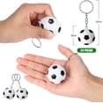 thumbnail image 2 of 24 Piezas Llaveros de Baloncesto, Llaveros de Pelota de Estrés, Llaveros de Balón Deportivos, Mini Pelotas Antiestrés de Baloncesto, Juguete de Llaveros de Balón de Baloncesto Como Recuerdo de Fiesta, 2 of 4