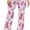 Pink Ballet Shoes Bow, variant on Top-kevin Cherry Bow Star Cartoon Women's Yoga Pants Wide Leg Loose Casual Straight Lace Up Pants Lounge Sweatpants