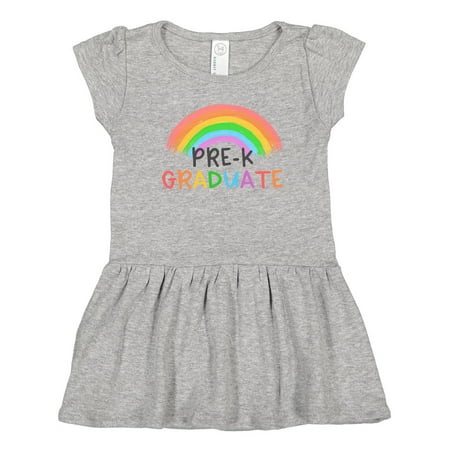 

Inktastic Pre-K Graduate Rainbow Gift Toddler Girl Dress