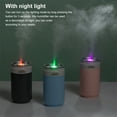 thumbnail image 3 of Wosthever Humidificador de aire de 200ml, difusor de nebulización de humidificación de dormitorio de bajo ruido de sobremesa con luz nocturna, Accesorios para electrodomésticos Azul, 3 of 6