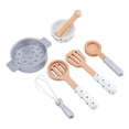 thumbnail image 1 of 7 Unids / pieza, Juguete de Verduras de Corte de para , Juguete de Cocina de Simulación para , Utensilios de Cocina para Pequeño Sunnimix Juego de cocina de madera para niños, 1 of 8