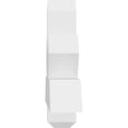 thumbnail image 3 of 36"W x 15"H x 4"D x 4"F, 10/12 Pitch, Kennewick Architectural Grade PVC Gable Bracket, 3 of 8