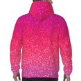 thumbnail image 7 of Sikiie Light Purple Glitter Men's Hoodie, Essentials Hoodie, Sweatshirt, Pullover Hooded Sweatshirt for Men-3X-Large, 7 of 7