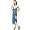 thumbnail image 6 of Bimba Women's Casual Tunic Mid Calf Length Straight Printed Cotton Kurti Kurta, Indigo, 8, 6 of 9