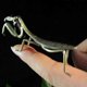 thumbnail image 4 of Praying Mantis Statue Copper Solid Brass Pendant Insect Status Ornaments Garden, 4 of 4