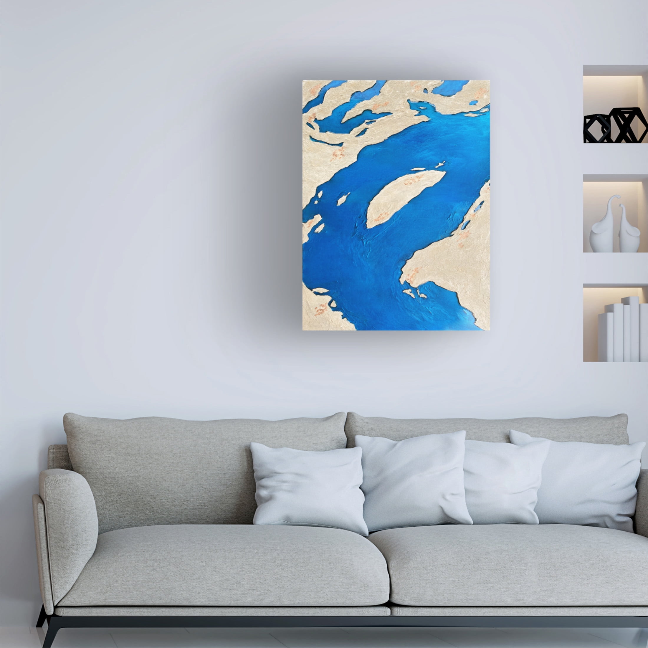Trademark Fine Art Alyson Storms  Columbia River Canvas Wall Art