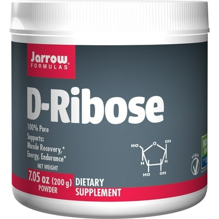 Jarrow Formulas Ribose, Supports: Muscle Recovery,Energy,Endurance, 200 g (7.05