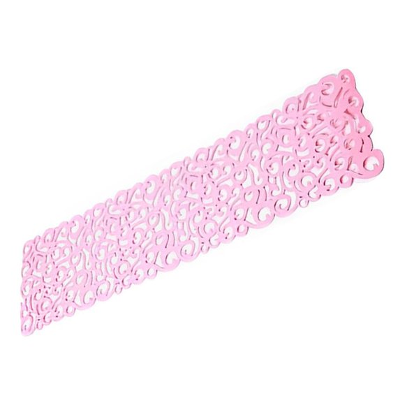 Wosthever Camino de de fieltro Patrón de flores de estilo simple Reemplazo portátil de color sólido Mantel individual de escritorio para el Type3 NO3