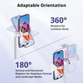 thumbnail image 3 of Trípode para selfies ATUMTEK, 68,5 cm, con mando Bluetooth, color blanco, 3 of 8