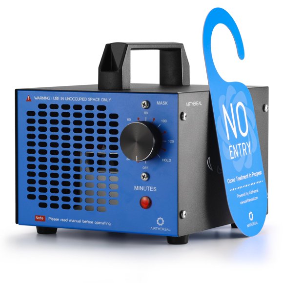Generador de ozono Airthereal MA5K con temporizador, cobertura de 186 m²