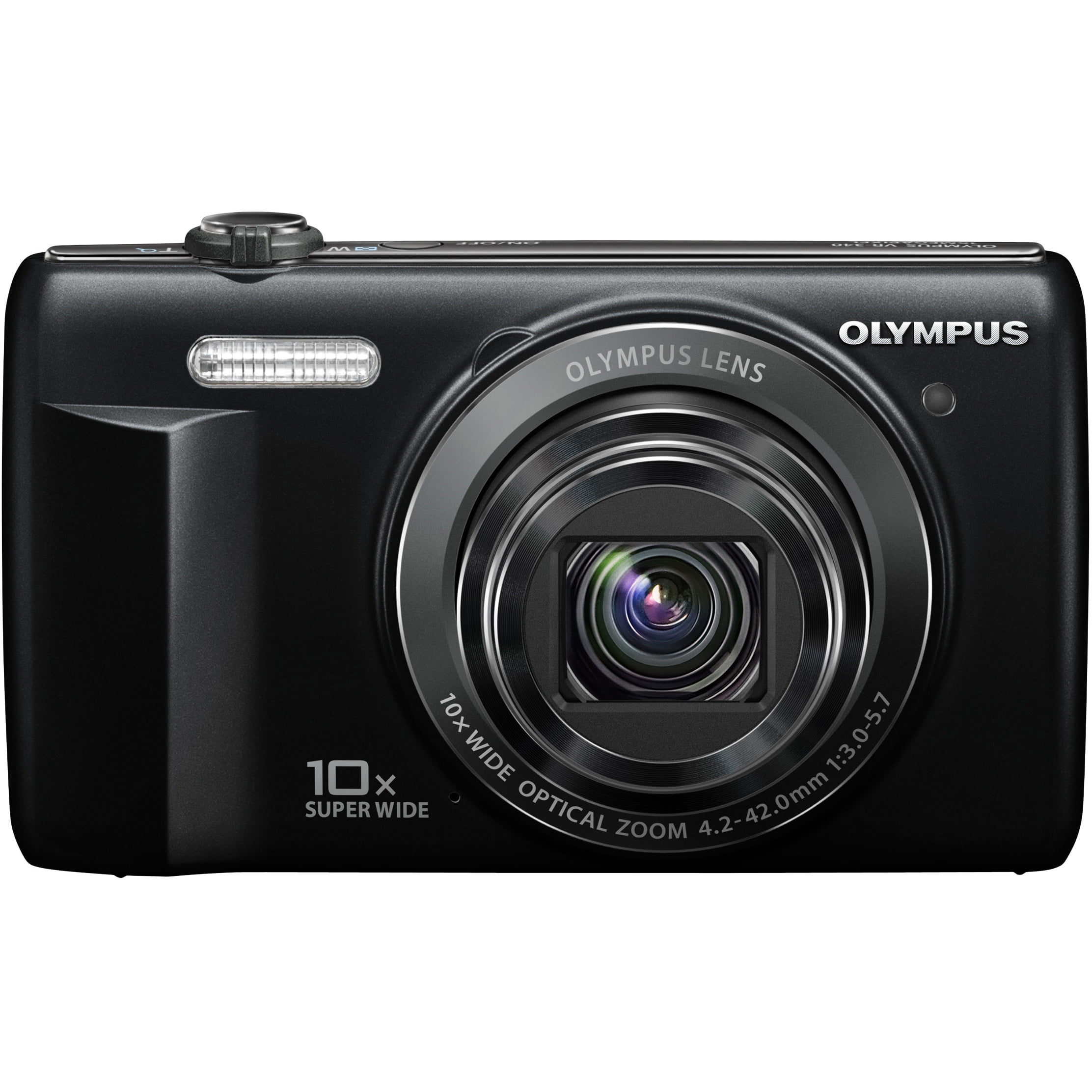 Olympus VR340 16 Megapixel Compact Camera, Black