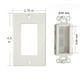 thumbnail image 2 of Plato de pared Brush Cosfox 1 Gang Decora Style blanco, paquete de 12, 2 of 4