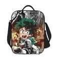 thumbnail image 2 of My Hero Academy Lunch Bag Anime Lunch Tote Bag Reusable Insulated Lunch Box Portable Lunch Bento Box For College Work Office Picnic 10.5*8*4.5 Inch, 2 of 8