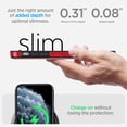 thumbnail image 3 of ELEHOLD Case for iPhone 11 Pro Max, Luxury PU Leather Anti-Scratch Magnetic Case with Invisible Kickstand for MagSafe Accessory,Winered, 3 of 8